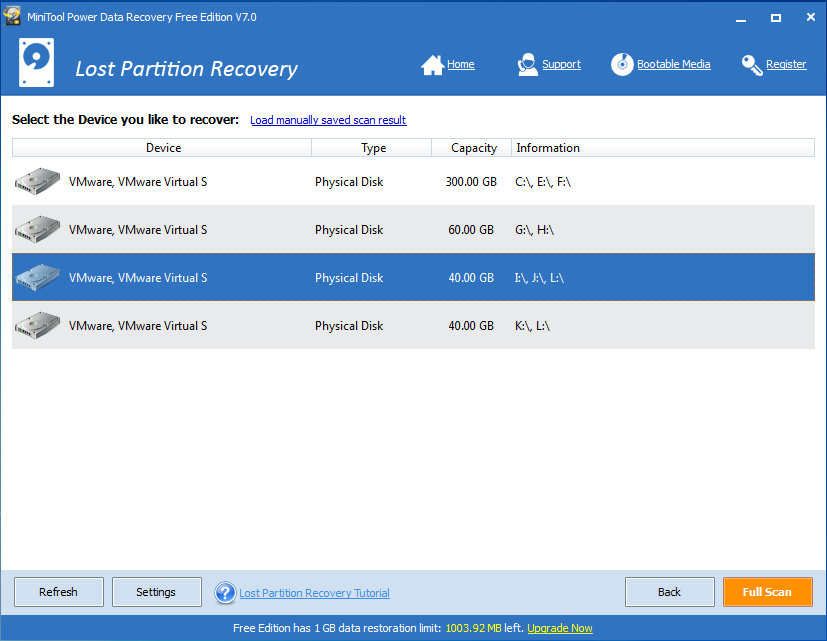 Restore partitions by using diskpart-5