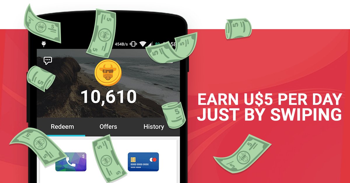 App Review: MooCash – Earn Cash From Your Lock Screen