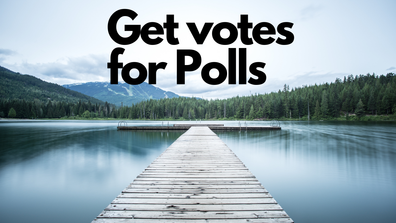 Get Votes For Online Polls