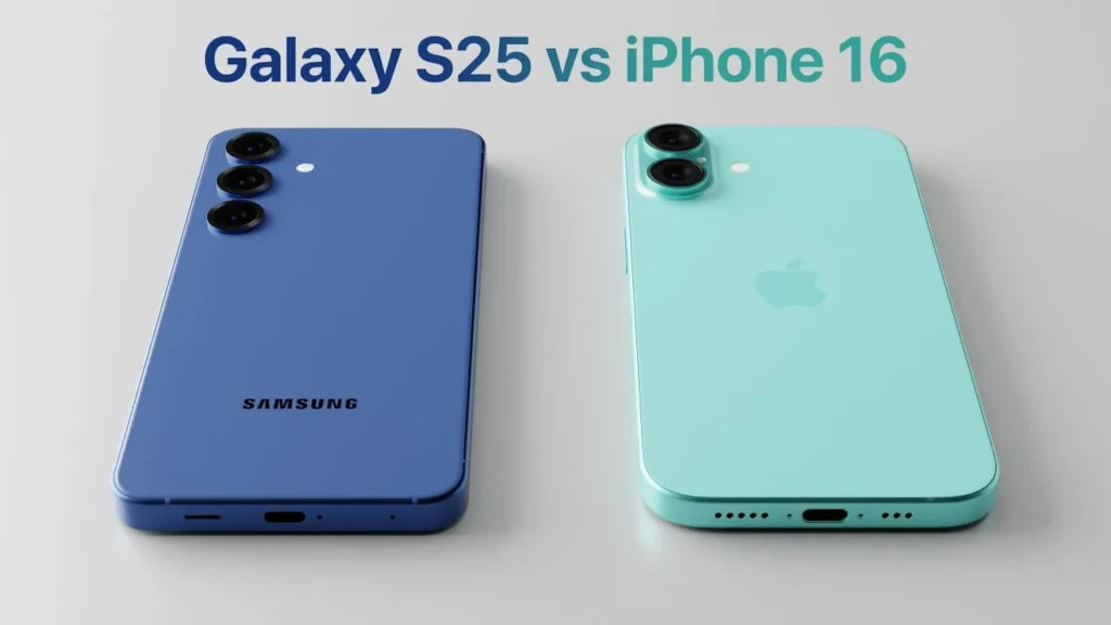 Samsung Galaxy S25 vs iPhone 16